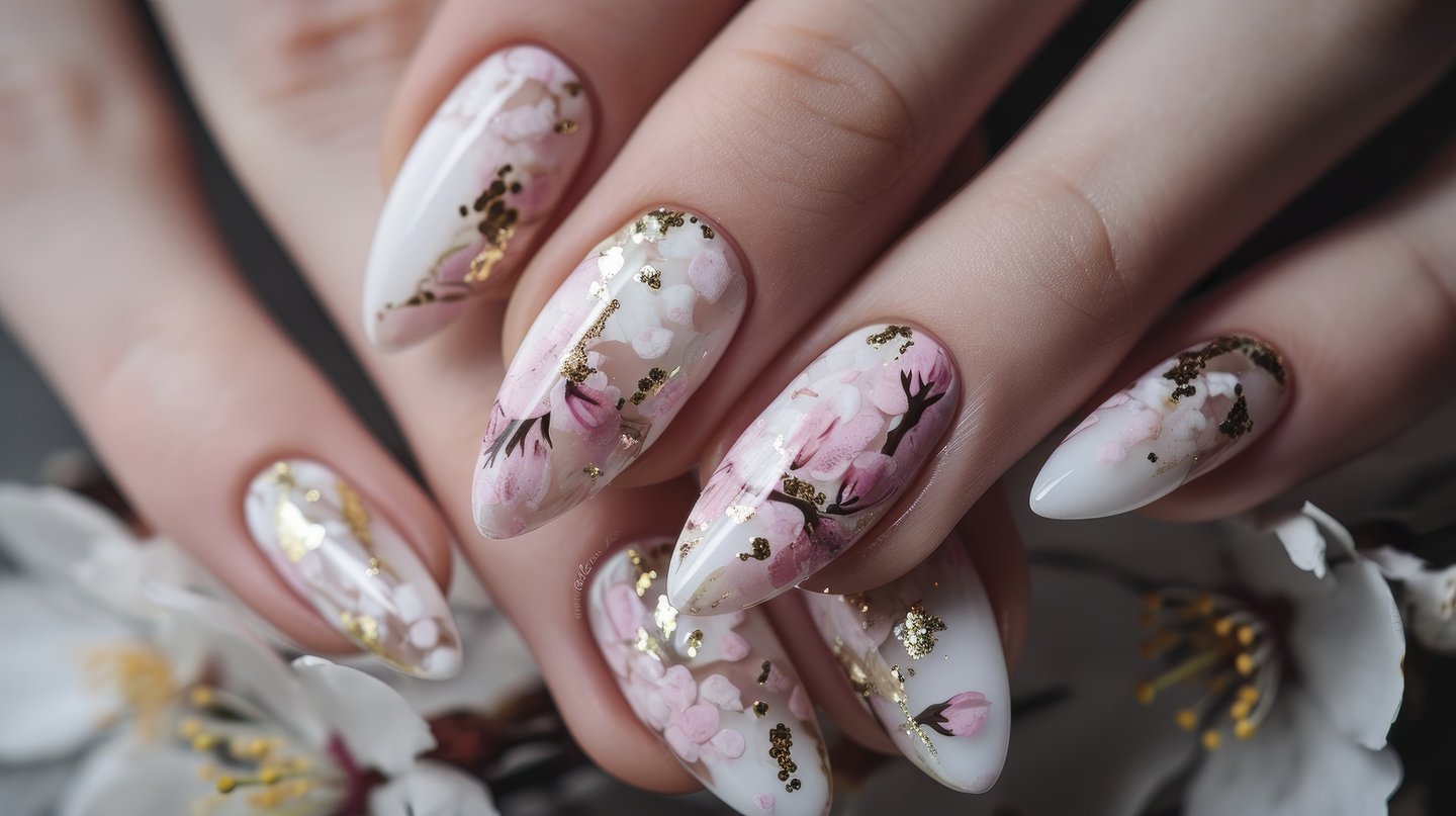 Zdjęcie zdobienia ręcznie malowanego